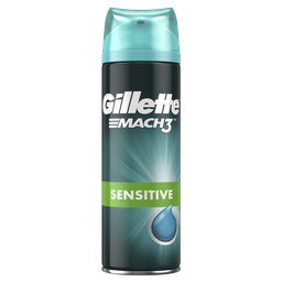 Гіпоалергенний гель для гоління Gillette Mach 3 Sensitive, 200 мл