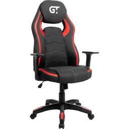 Геймерське крісло GT Racer чорне з червоним (X-2589 Black/Red)