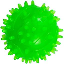 Игрушка для собак Agility мяч с шипами 7.5 см зеленая