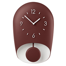 Годинник настінний Guzzini Home із маятниковим дзвоном, 33х22х8 см, коричневий (168604171)