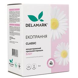 Бесфосфатный cтиральный порошок DeLaMark Royal Powder Baby Ромашка, 3 кг