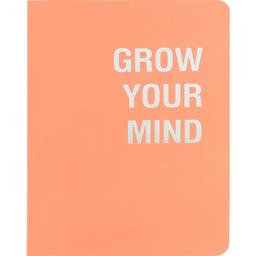 Книга записна Axent Motivation Grow your mind A5 в клітинку 80 аркушів помаранчева (8700-5-A)