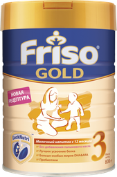 Молочная смесь Friso Gold 3, 800 г