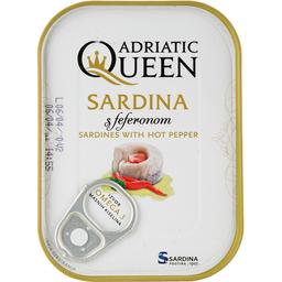 Сардини Adriatic Queen з перцем чилі в маслі 105 г (731866)