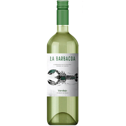 Вино La Barbacoa Verdejo white, 12%, 0,75 л (873682)