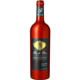 Вино Vignobles Vellas Feu De Dieu AOP Languedoc 2021 червоне сухе 0.75 л