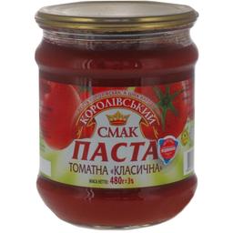 Томатная паста Королівський смак Классическая 25%, 480 г (753987)