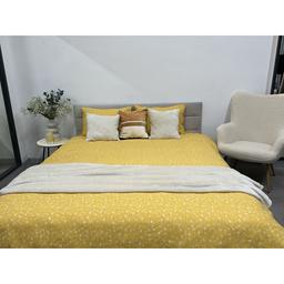 Комплект постельного белья Ecotton Евро 250951 Цветок на желтом (24281)