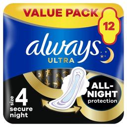 Гигиенические прокладки Always Ultra Secure Night, 12 шт