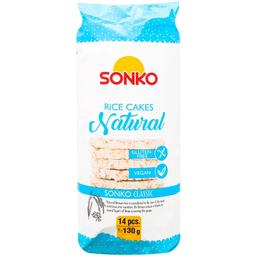 Галети рисові Sonko натуральні безглютенові 130 г (516538)