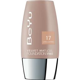 Тональний крем BeYu Velvet з матуючим ефектом відтінок 17 (Bright Sand) 30 мл