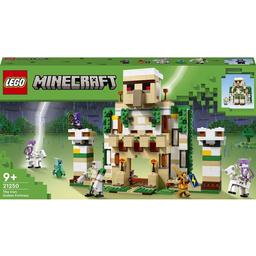 Конструктор LEGO Minecraft Крепость Железный Голем, 868 деталей (21250)