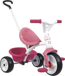 Триколісний велосипед 2 в 1 Smoby Toys Бі Муві, рожевий (740332)