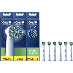 Насадки для електричної зубної щітки Oral-B Pro Cross Action 6 шт.