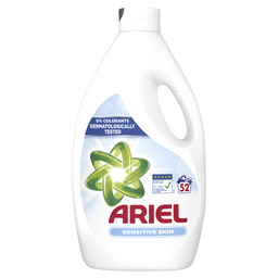 Рідкий пральний порошок Ariel Для чутливої шкіри, для білих і кольорових тканин, 2,86 л
