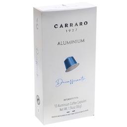 Кава в капсулах Carraro Nespresso Aluminium Decaffeinato, 10 капсул