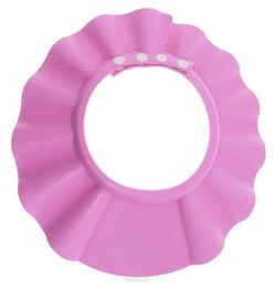 Козырек-рондо Курносики для мытья и стрижки волос, розовый (7110 рож)
