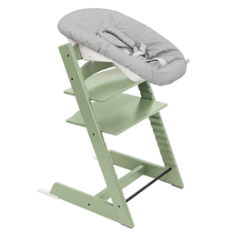 Набор Stokke Newborn Tripp Trapp Moss Green: стульчик и кресло для новорожденных (k.100130.52)