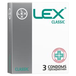 Презервативы Lex Classic классические, 3 шт. (LEX/Classic/3)