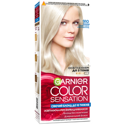 Краска для волос Garnier Color Sensation тон 910 (графитовый-ультраблонд), 110 мл (C5471501)