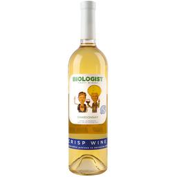 Вино Biologist Chardonnay Crisp Wine біле сухе 0.75 л