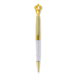Ручка шариковая Offtop Монарх, золотой (870139)