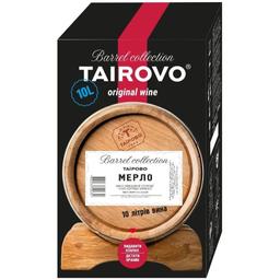 Вино Таирово Мерло красное сухое bag-in-box 10 л