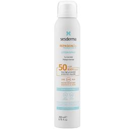 Сонцезахисний спрей для дітей Sesderma Repaskin Pediatrics Body Lotion Spray SPF50+, 200 мл