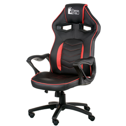 Офісне крісло Special4you Nitro чорне з червоним (E5579)