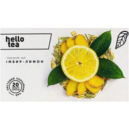 Чай трав'яний Hello Tea Імбир-лимон 60 г (20 шт. х 3 г) (930233)