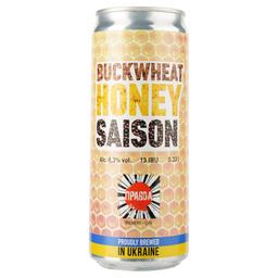 Пиво Правда Buckwheat Honey Saison, 8,3%, 0,33 л, ж/б