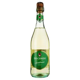 Вино ігристе Decordi Lambrusco Bianco Amabile IGT, біле, напівсолодке, 8%, 0,75 л