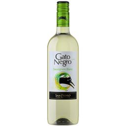 Вино Gato Negro Sauvignon Blanc, біле, сухе, 12,2%, 0,75 л (371298)