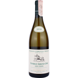 Вино Domaine Christian Moreau Chablis Les Clos Grand Cru AOC, біле, сухе, 0,75 л