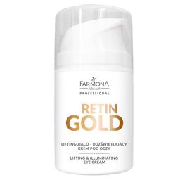 Крем Farmona Professional Retin Gold для шкіри навколо очей, ліфтинг, 50 мл
