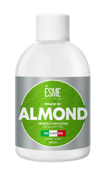 Шампунь Esme Platinum Almond з мигдальним маслом, для всіх типів волосся, 1000 мл