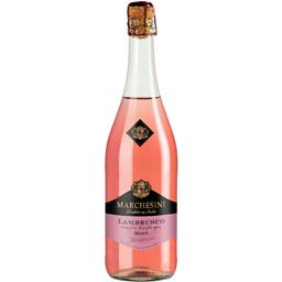 Вино игристое Marchesini Lambruco Emilia Rose, розовое, полусладкое, 0,75 л