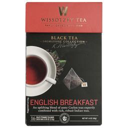 Чай черный Wissotzky Tea English Breakfast 40 г (16 шт. х 2.5 г) (568739)