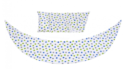 Набор аксессуаров для подушки Nuvita DreamWizard, белый (NV7101DOTS)