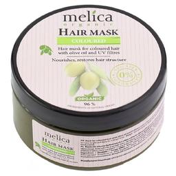 Маска Melica Organic для фарбованого волосся, з екстрактом лаванди та УФ-фільтрами, 350 мл