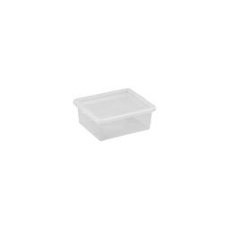 Ящик для хранения Plast Team Basic, с крышкой, 1,5 л (2291)