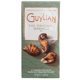 Шоколадні цукерки Guylian Морські Мушл з лісовим горіхом, 33 г