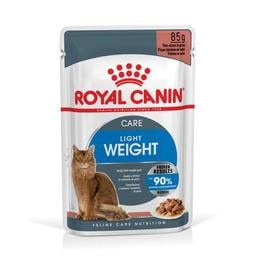 Вологий корм для дорослих котів схильних до надмірної ваги Royal Canin Ultra Light, шматочки в соусі, 85 г