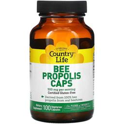 Пчелиный прополис Country Life Bee Propolis 500 мг 100 капсул