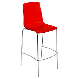 Барный стул Papatya X-Treme BSL, красный (4820082990268)