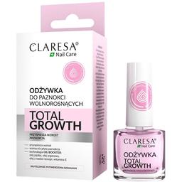 Засіб для нігтів Claresa Total Growth, прискорює ріст, надає блиск та зміцнює, 5 г