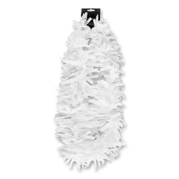 Мишура Offtop Новогодняя, белый, 180 см (854968)