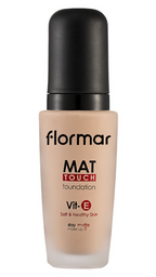 Тональна основа Flormar Mat Touch, відтінок 306 (Pastelle), 30 мл (8000019544839)