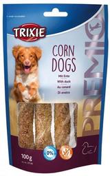 Ласощі для собак Trixie Premio Corn Dogs, з качкою, 4 шт., 100 гр
