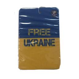 Ароматизатор повiтря Feromania World Free Ukraine картонний ваніль